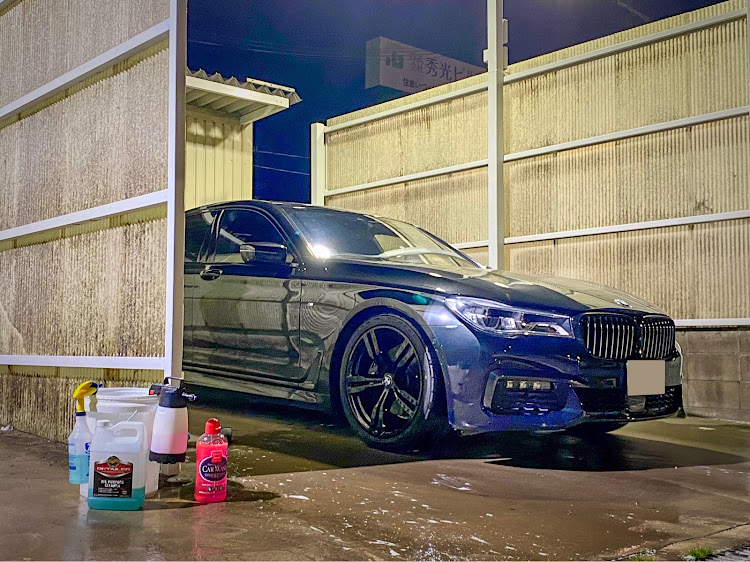7シリーズの740i Mスポーツ・手洗い洗車・タントカスタム・LA610Sに関するカスタム事例の投稿画像1枚目