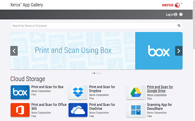 Xerox Device Connector chrome extension