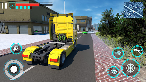 Screenshot Mobile Robot: Robot Car Game