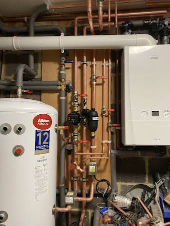 New cylinder and solar thermal (Hot water) install album cover