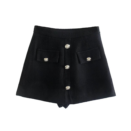 Title 6, Textured Small Suit Jacket High-waisted Skirt B...