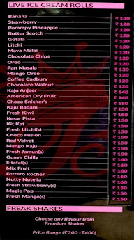 Kreammy Delightt menu 5