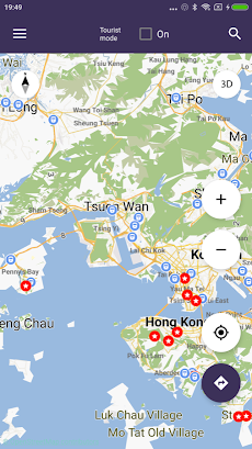 Hong Kong Map offlineのおすすめ画像1