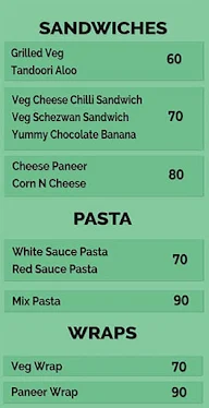 The Lassi Corner menu 2