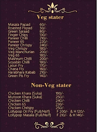 Hotel Swaransh menu 1