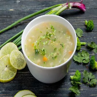 Lemon Coriander Chicken Soup