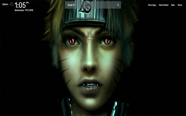 Naruto Dark Wallpapers NewTab Themes