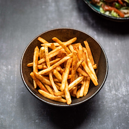 Masala Fries (vegan)