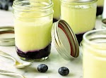 Blueberry Cheesecake in Glass Jars was pinched from <a href="http://www.tastebook.com/recipes/4040599-Blueberry-Cheesecake-in-Glass-Jars" target="_blank">www.tastebook.com.</a>