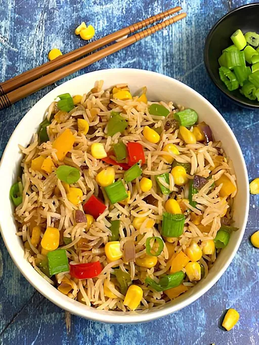 Corn & Pepper Fried Rice