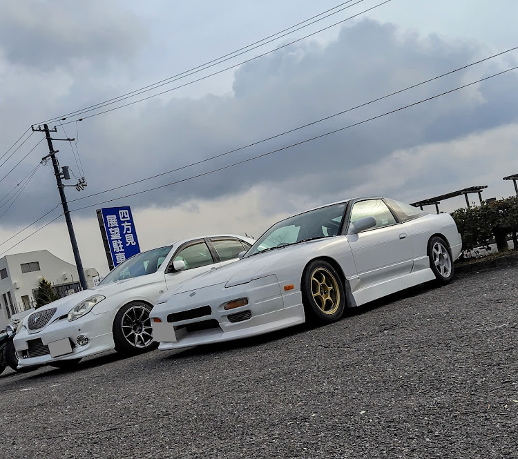 180SXの2台ドライブ・ソフ活・飯ﾃﾛ少し？・余談話に関するカスタム事例の投稿画像12枚目