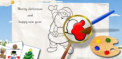 Kids coloring book:  Christmas Screenshot