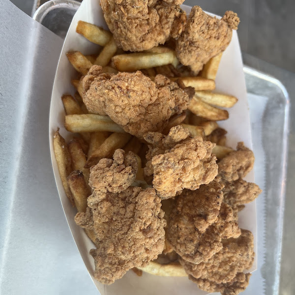 GF Chicken Nuggets and Fries