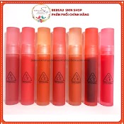 Son Tint 3Ce Blur Water Tint [ Bebeau ] Son Kem Cho Viền Môi Mờ Ảo Không Lem Sepia More Peach First Letter Casual Affair