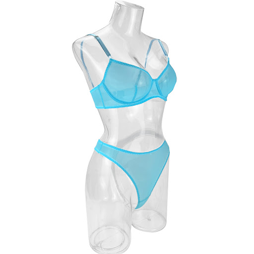 Title 8, Womens See-through Underwear 2-piece Set for a...