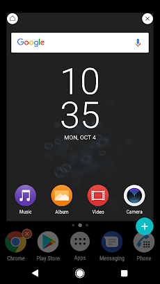 Black Theme Xz3 Live Wallpaper Androidアプリ Applion