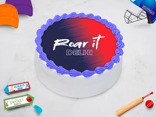 Roar It Photo Cake