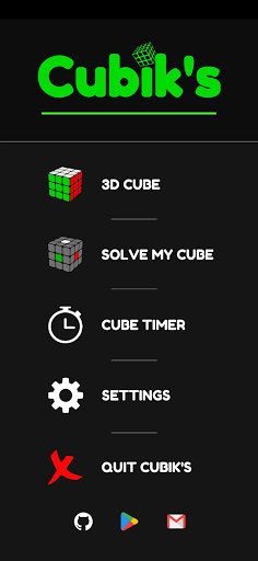 Screenshot Cubik's - Solver, Simulator