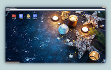 Christmas stars and candles small promo image