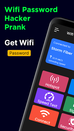 Screenshot WiFi Password Hacker Prank