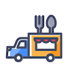 Chalte Chalte Food Vans, Mda, Meerut logo