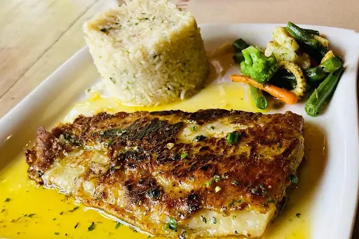 Basa Grilled Fish With Butter Lemon Sauce