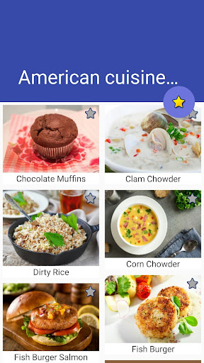American cuisine Recipes Offline