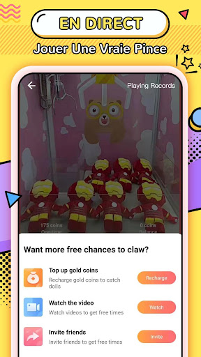 Code Triche Claw Free - machine à pince gratuite APK MOD 3