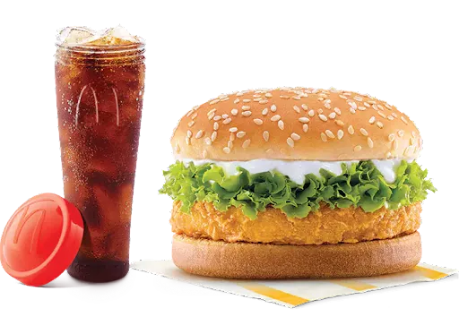 McChicken Burger + Coke