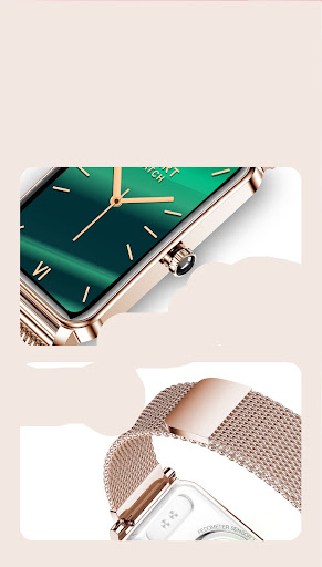 Title 4, ZX19 Ladies Smart Watch Bracelet Heart Rate Blo...