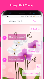 Orchid Flower SMS Theme(圖3)-速報App
