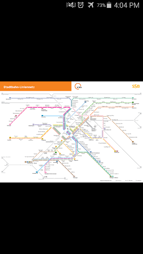 Stuttgart Metro Map