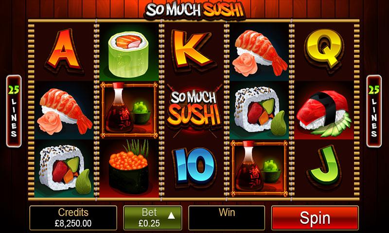 So Much Sushi Screen 3