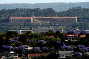 A general view of the Union Buildings in Pretoria. 