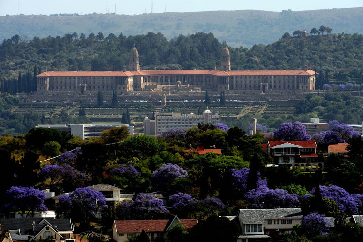 A general view of the Union Buildings in Pretoria.