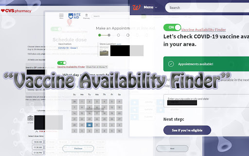 Vaccine Availability Finder