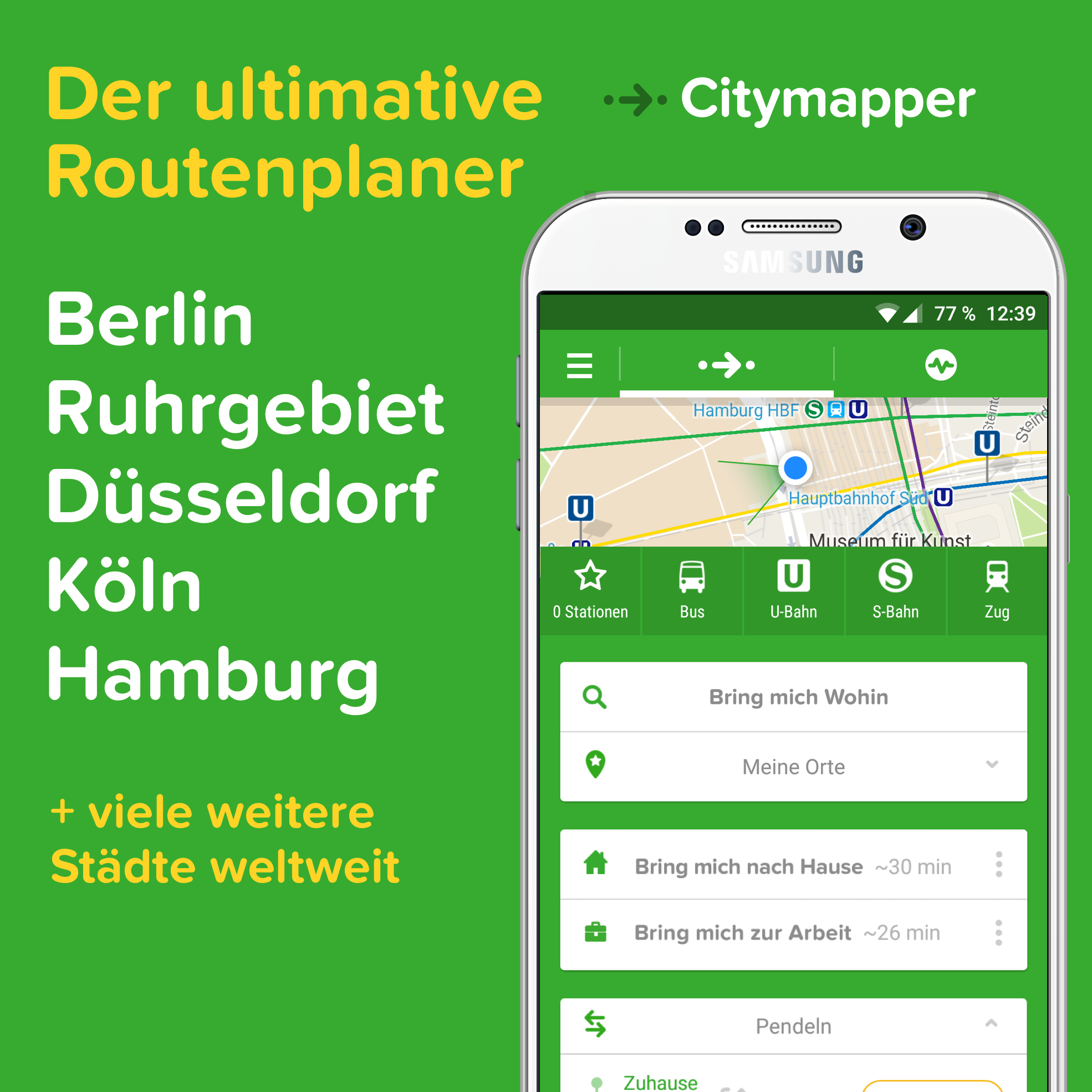 Android application Citymapper: The Ultimate Transport App screenshort