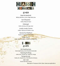 Bolly Bar menu 6