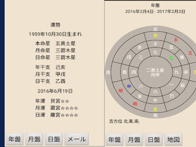 上 2016 年 五黄 土星 吉 方位 180065