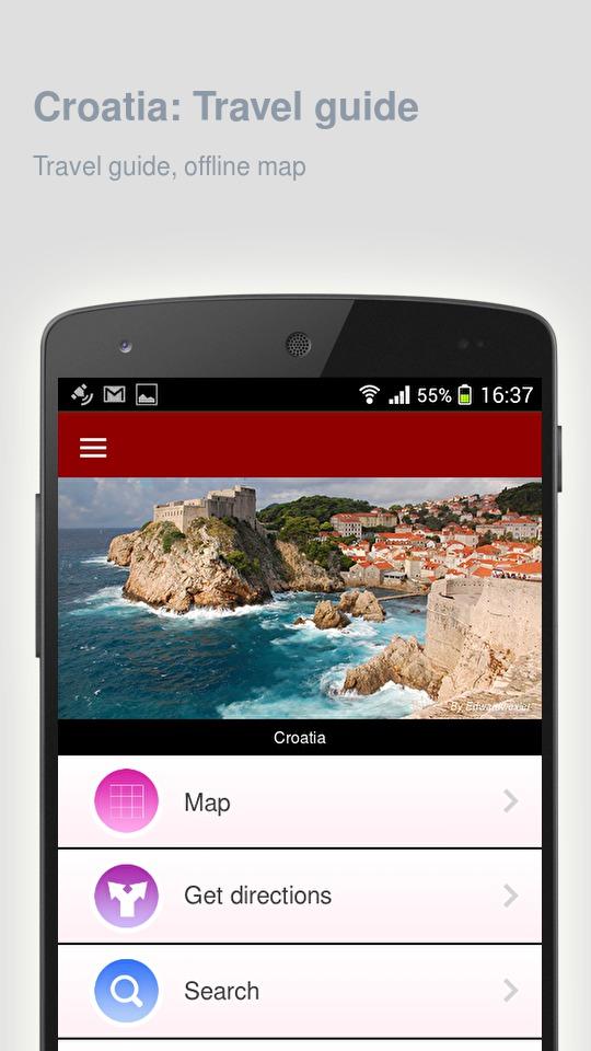Croatia: Offline travel guide Screen 1