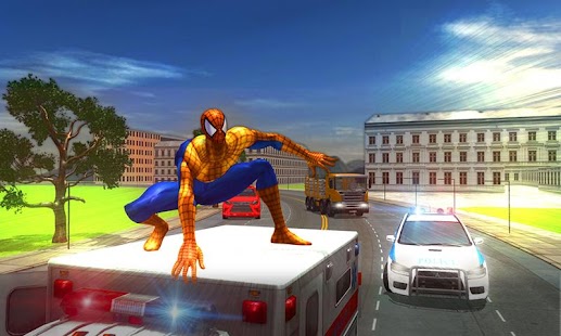 Super Hero Survival Flying Spider 1.0 APK + Мод (Бесконечные деньги) за Android