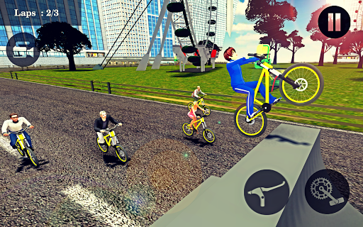 Real BMX Bicycle Racing  Extreme Quad Stunts