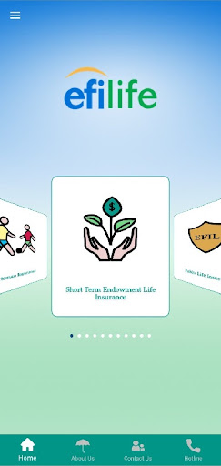 Screenshot EFI Life Insurance