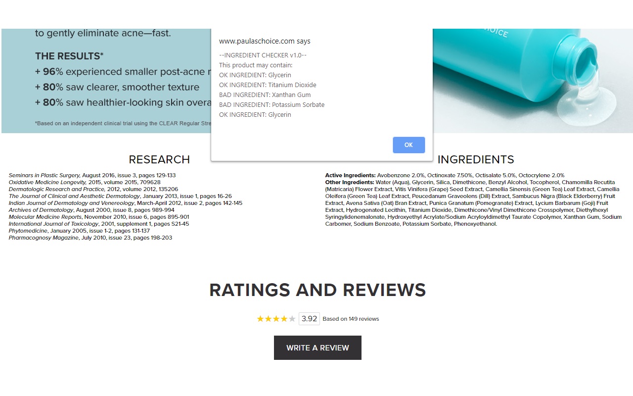 Ingredient Checker Preview image 0