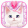 Chat mignon Clavier Thème icon