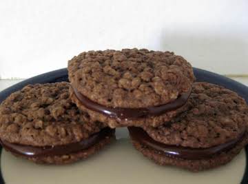 Chocolate Oatmeal Cookie Sandwiches