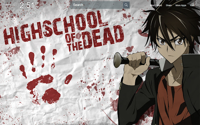 Highschool of the Dead Wallpapers New Tab