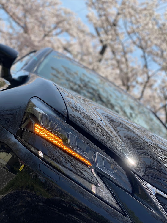 GSの桜とコラボ・GS乗りと繋がりたい・GWL10・ホイール悩み中・iPhone撮影に関するカスタム事例の投稿画像3枚目