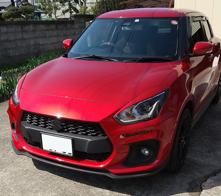 スイフトスポーツの洗車・ステッカー貼り・あの方のように上手く撮影出来たら良いなに関するカスタム事例の投稿画像1枚目