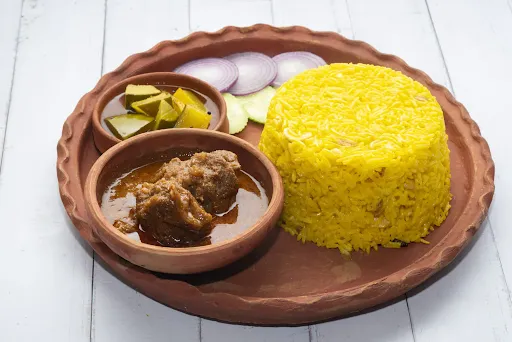 Mutton Kosha With Pulao